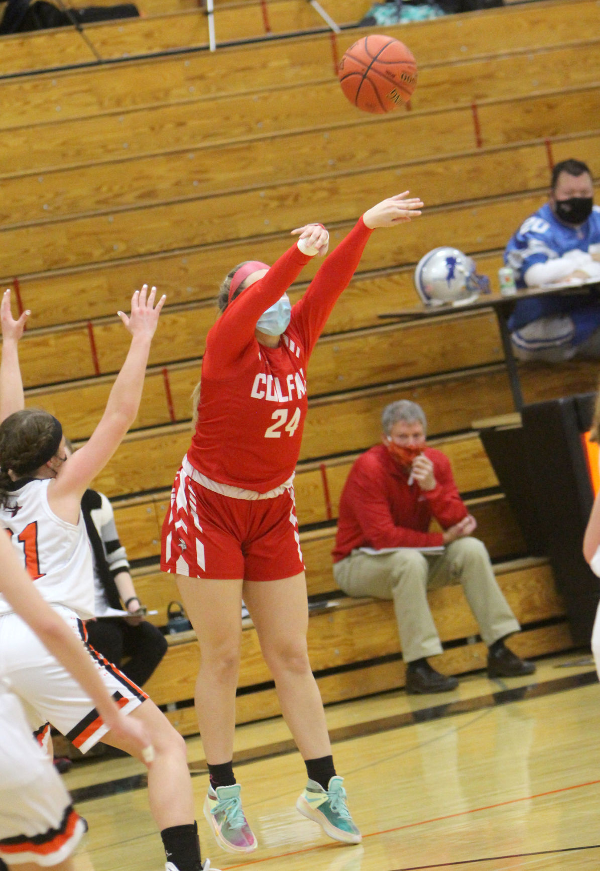 Colfax at Elk Mound girls basketball 1-25-21
